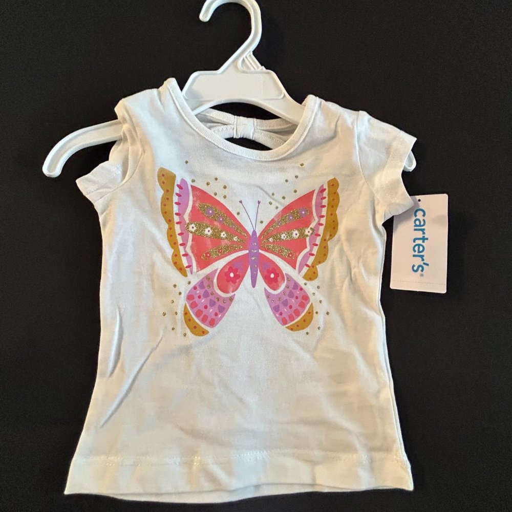 CARTER'S & FIRST IMPRESSIONS /GIRLS 2-PC SET 3-6 MONTHS - Picture 5 of 11